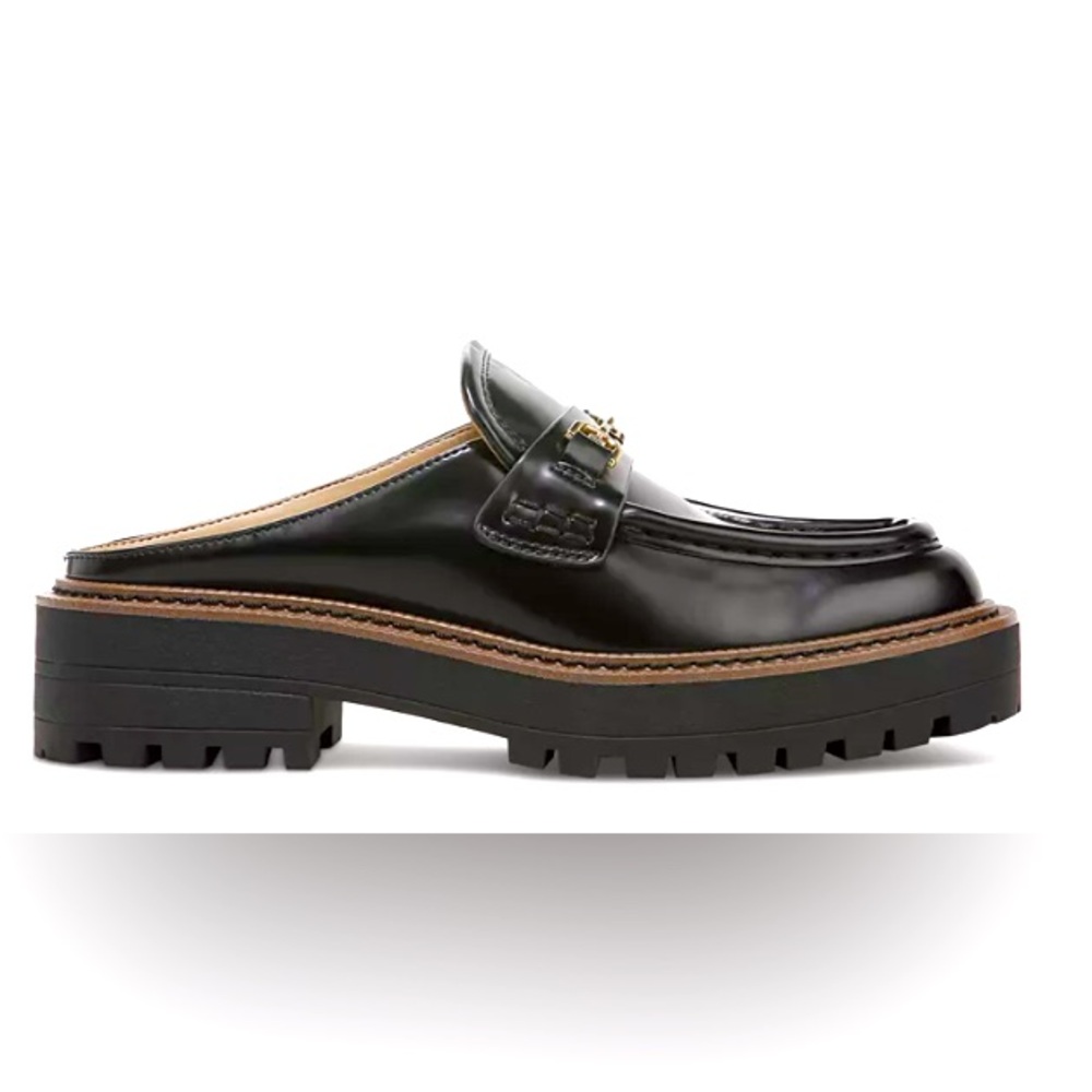 Sam Edelman EXCELLENT LIKE NEW Condition Blk Lug Platform Sole Sz 5